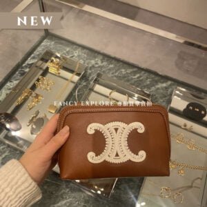 CELINE CUIR TRIOMPHE牛皮迷你鍊包