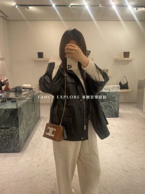 CELINE CUIR TRIOMPHE牛皮迷你鍊包