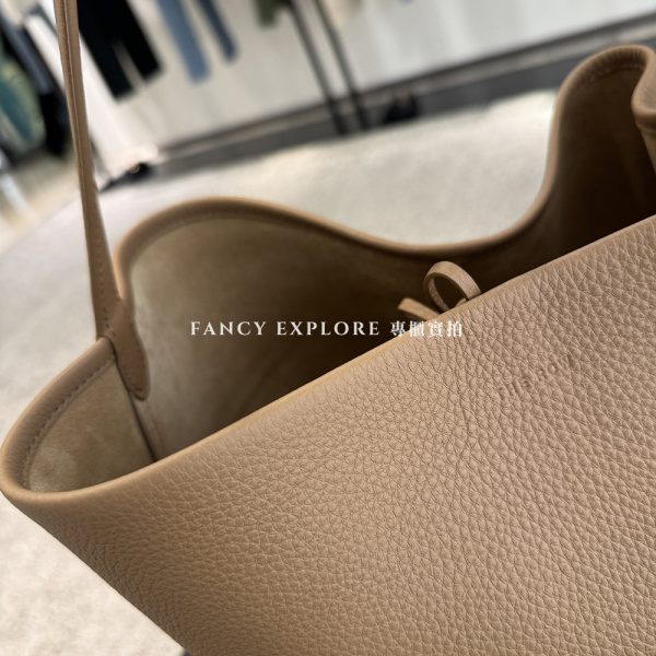 【THE ROW】アイダホ XL レザートリム ツイル トートバッグ THE ROW〉彙整頁面- Fancy Explore Boutique